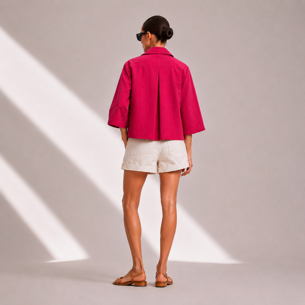 Cotton Relaxed Blazer