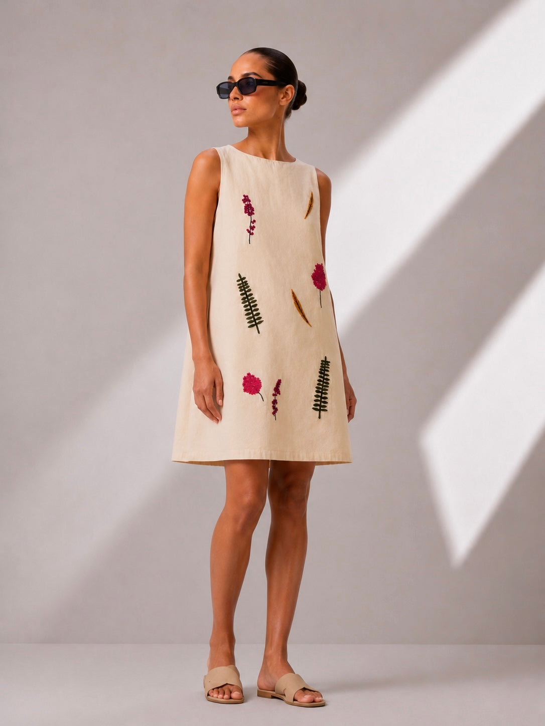 Cotton Shift Dress