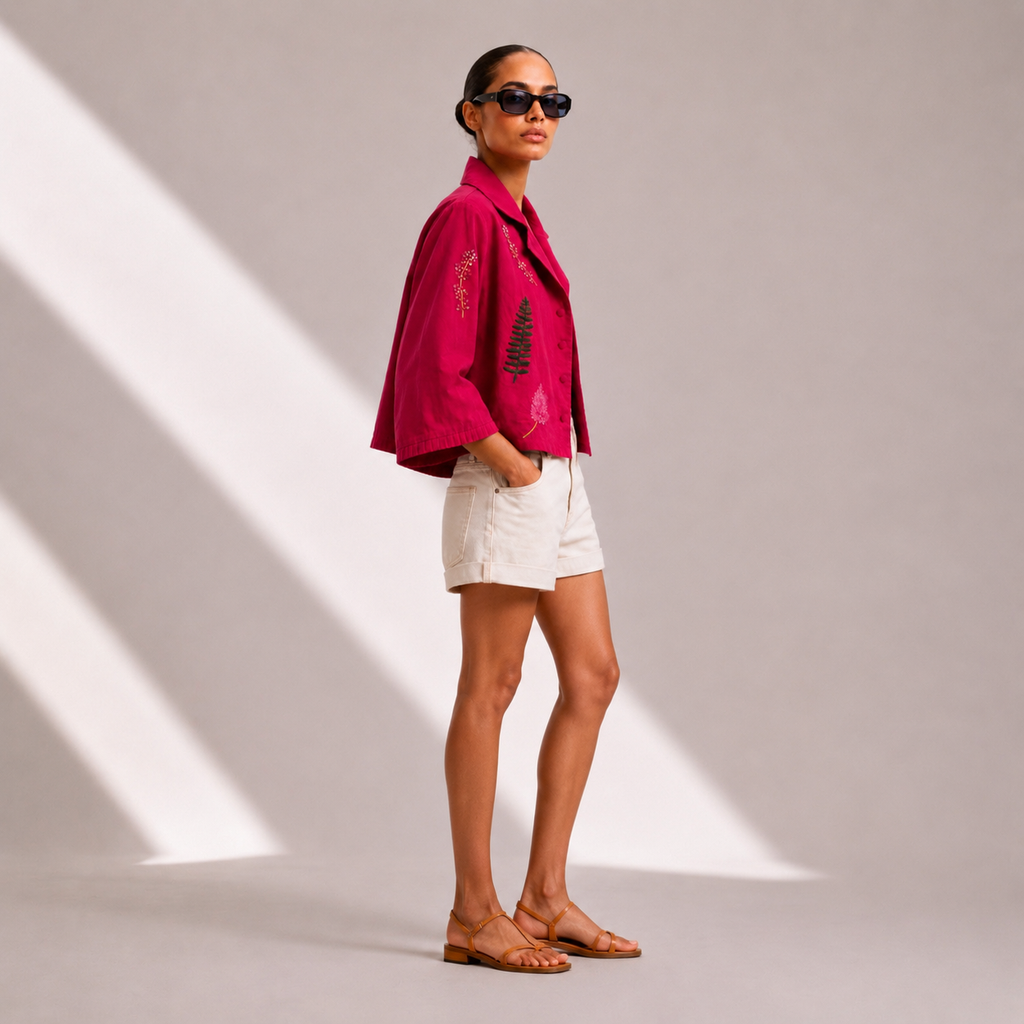 Cotton Relaxed Blazer