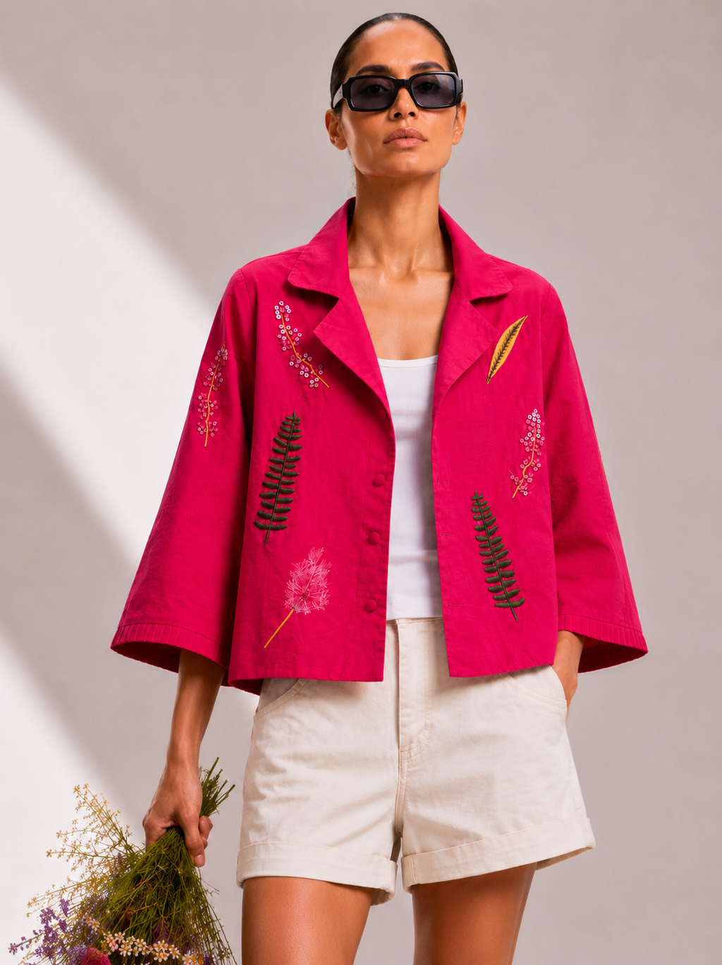 Cotton Relaxed Blazer
